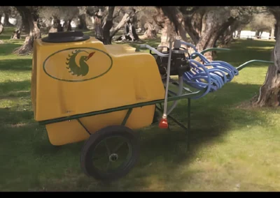 Pulvérisateur sur brouette électrique 100 lts